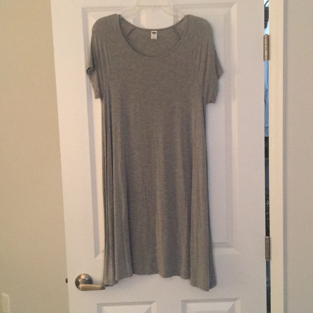 Cotton gray dress